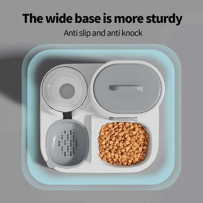 Dual Pet Feeding Station