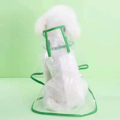 Transparent Puppy Rain Jacket