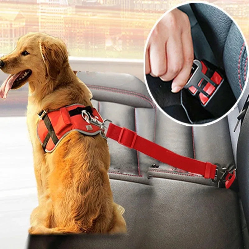 Adjustable Dog Car Seatbelt
