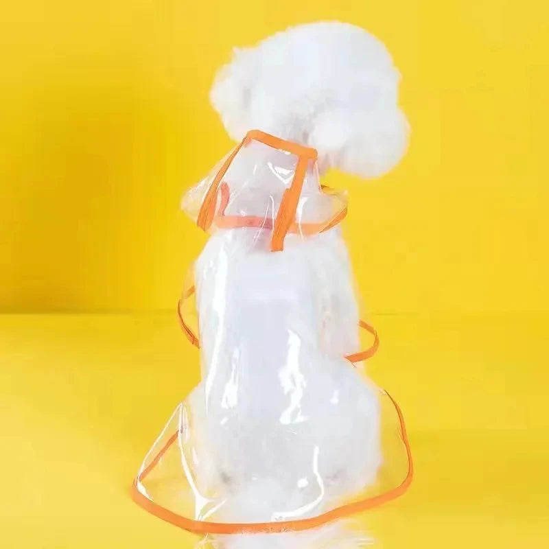 Transparent Puppy Rain Jacket